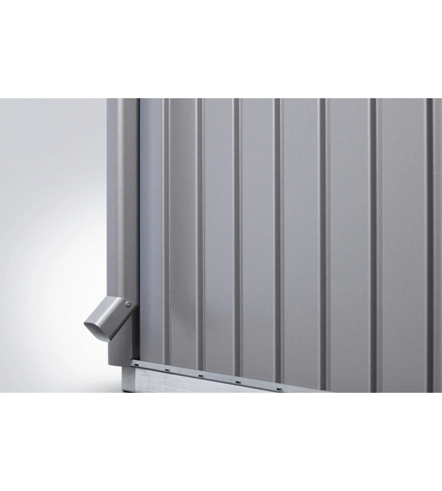 TUBI PLUVIALI PER CASETTA AVANTGARDE GRIGIO QUARZO METALLIZZATO 2 UNITÀ - BIOHORT. 44082